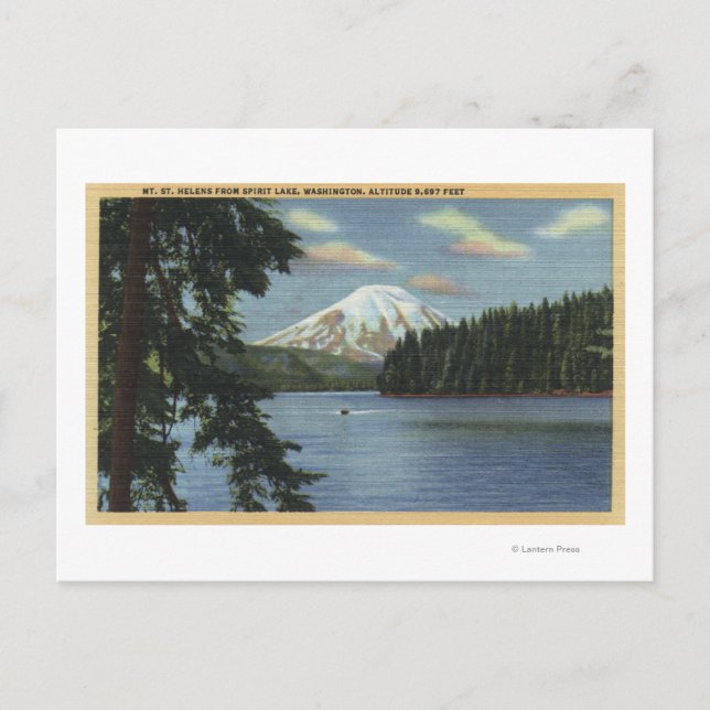Carte Postale Washington - Vue du Mont St. (Devant)