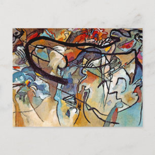 Carte Postale Wassily Kandinsky - Composition Cinq Art Abstrait
