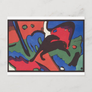 Carte Postale Wassily Kandinsky Franz Marc Blue Rider Peinture