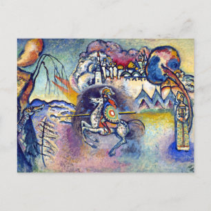Carte Postale Wassily Kandinsky - Saint Georges & Les Cavaliers
