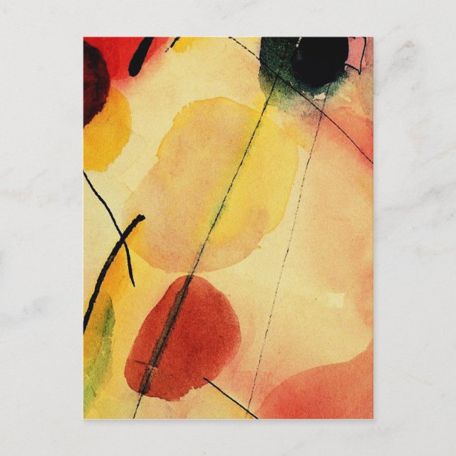 Carte Postale Wassily Kandinsky - Sans titre (Devant)