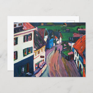 Carte Postale Wassily Kandinsky The Vibrant Cityscape Classic