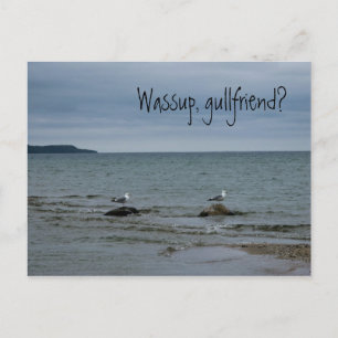 Carte Postale Wassup, copain ?