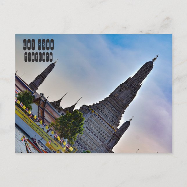 Carte Postale Wat Arun à Bangkok (Devant)
