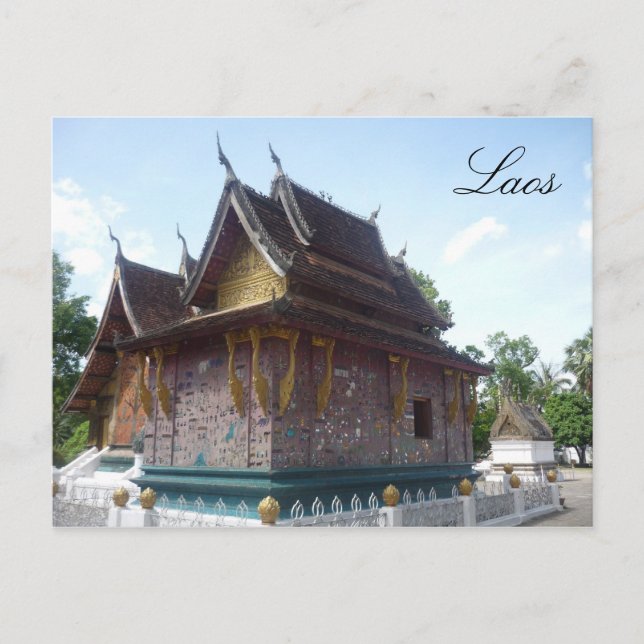Carte Postale wat laos (Devant)