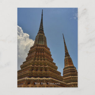 Carte Postale Wat Pho Stupa Pagode Temple Thaïlande Voyage