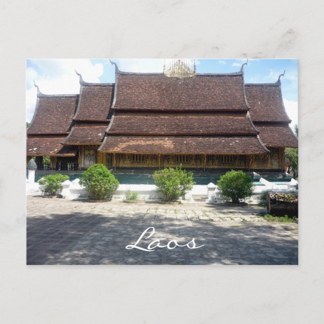 Carte Postale wat xieng thong (Devant)
