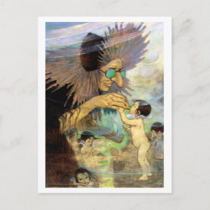 Carte Postale Water Baby and Fairy, Jessie Willcox Smith