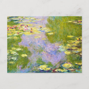 Carte Postale Water Lilies, 1919 Claude Monet