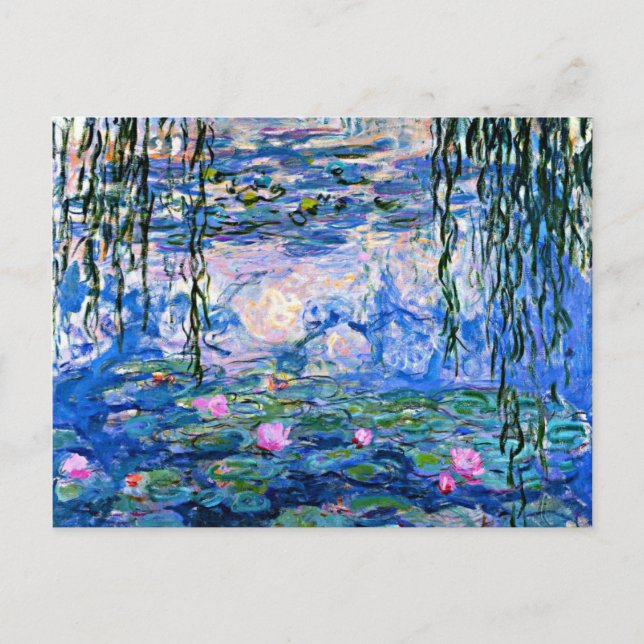 Carte Postale Water Lilies - 1919 OEuvre impressionniste (Devant)