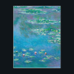 Carte Postale Water Lilies by Claude Monet<br><div class="desc">Water Lilies by Claude Monet</div>