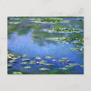 Carte Postale Water Lilies by Claude Monet