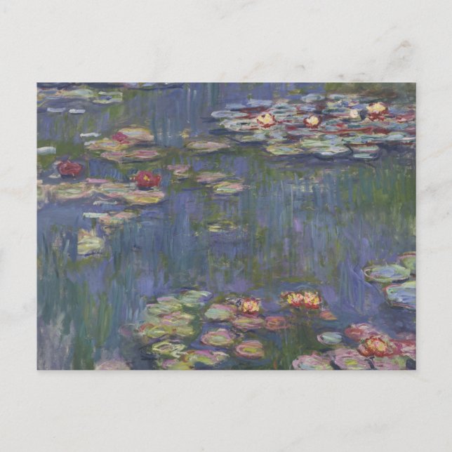 Carte Postale Water Lilies by Claude Monet (Devant)