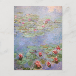 Carte Postale Water Lilies Series by Monet Postcard