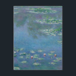 Carte Postale Water Lilies Series par Claude Monet Postcard<br><div class="desc">Claude Monet - Masters of Art Series</div>