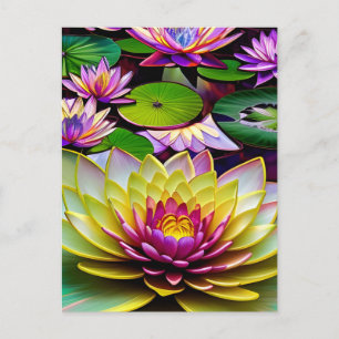 Carte postale Water Lily