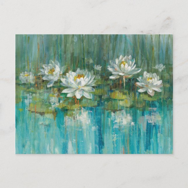 Carte Postale Water Lily Pond (Devant)