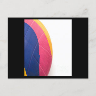 Carte Postale Water Polo Ball Natation Compétition Athlète