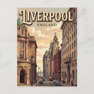 Carte Postale Water Street Angleterre