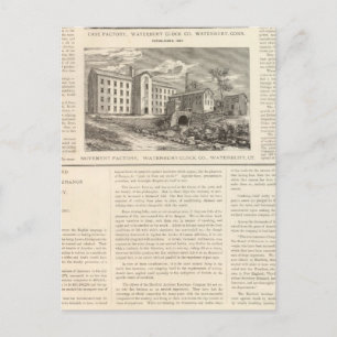 Carte Postale Waterbury Clock Company