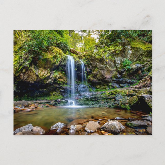 Carte Postale Waterfalls | Smokey Mountain National Park (Devant)