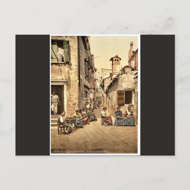 Carte Postale Waterfront, Garda, Lac de, Italie classique Photoc (Devant)