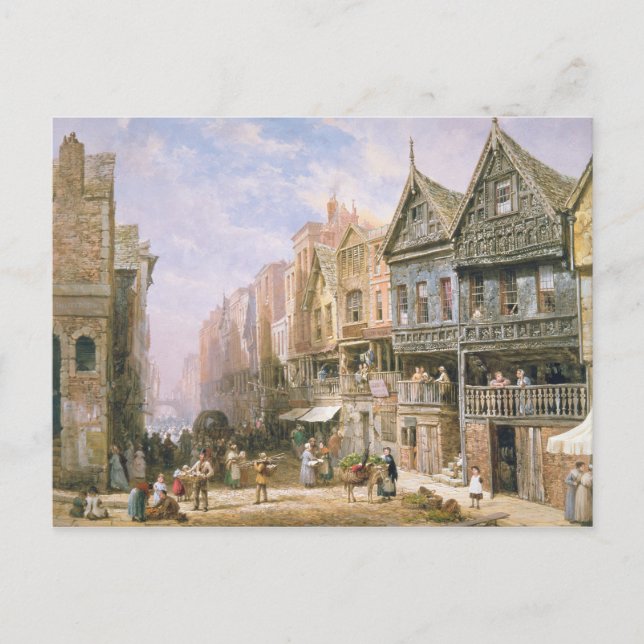 Carte Postale Watergate Street, direction Eastgate (Devant)