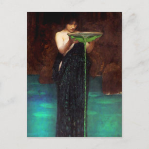 Carte postale Waterhouse Circe Invidiosa