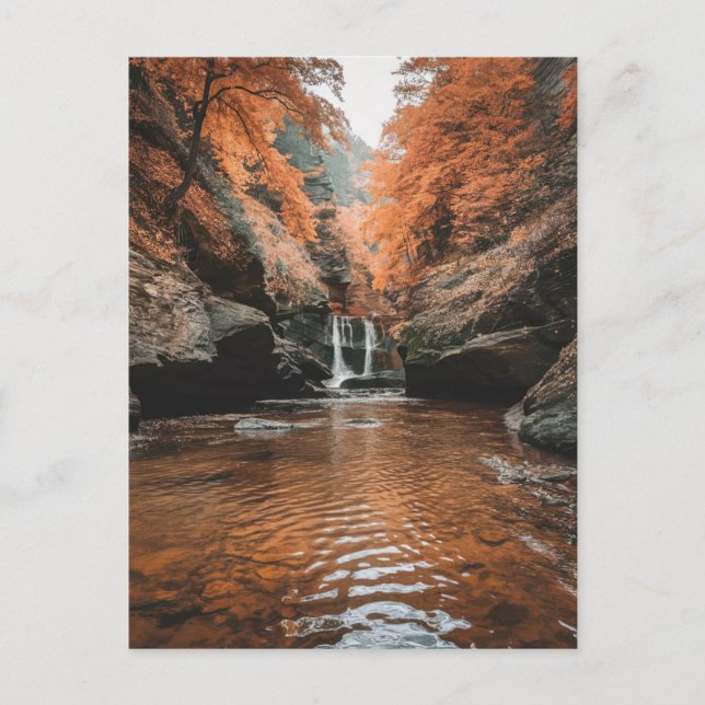 Carte Postale Watkins Glen State Park, Nature (Devant)