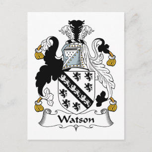 Carte Postale Watson Family Crest