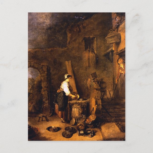 Carte Postale Watteau, Jean-Antoine Art (Devant)