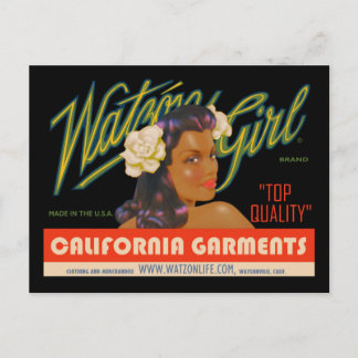 Carte Postale Watzón Girl #4 ©