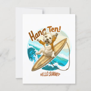 Carte Postale Waves & Woofs Woofs