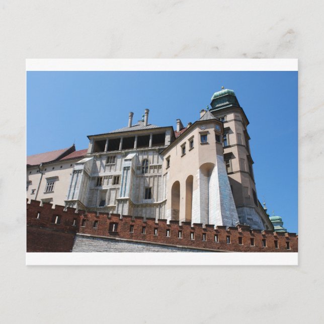 Carte Postale Wawel Royal Castle in Cracow (Devant)