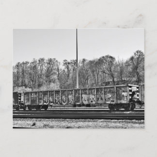 Carte Postale WC 54155 vieille gondole Wisconsin Central