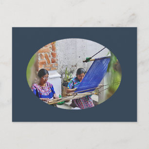 Carte Postale Weavers d'Antigua