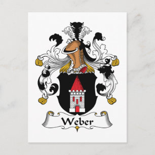 Carte Postale Weber Family Crest
