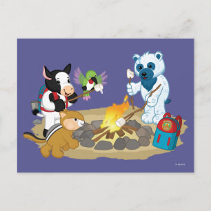 Carte Postale Webkinz   Campfire Marshmallows 2