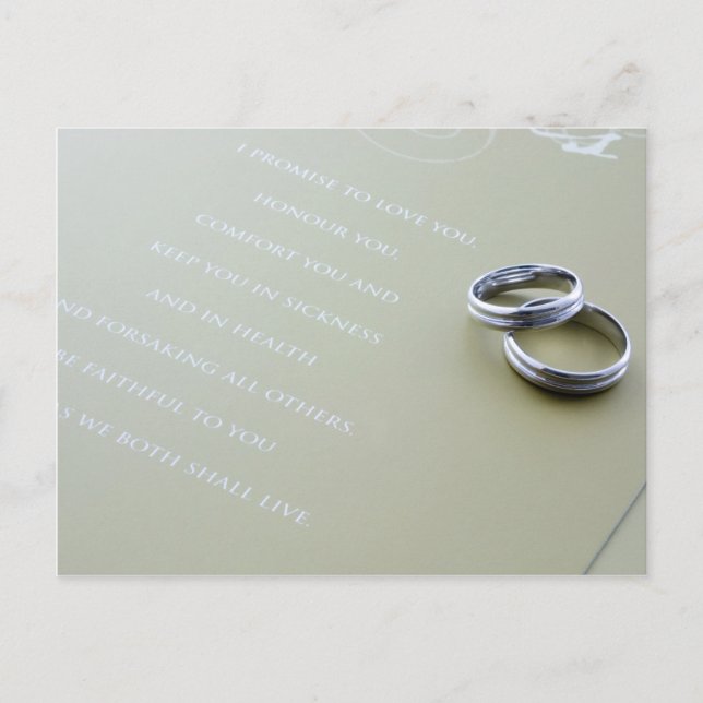 Carte Postale Wedding (Devant)
