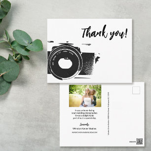 Carte Postale Wedding Photographer No logo Photo Postcard