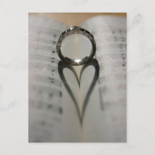Carte Postale Wedding Ring