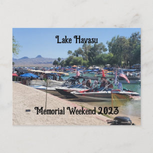 Carte Postale Week-end de la fête des morts à Lake Havasu