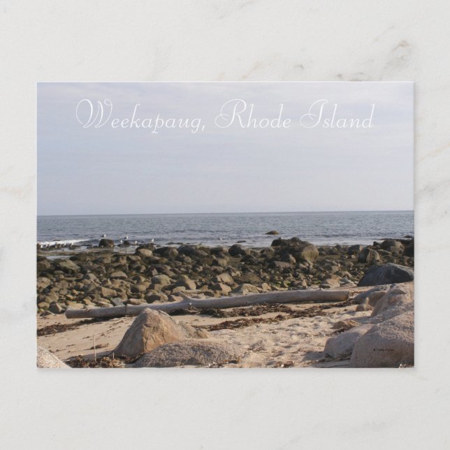 Carte Postale Weekapaug, Rhode Island (Devant)