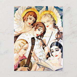 Carte Postale Wegener - A Johann Sebastian Bach Humblement