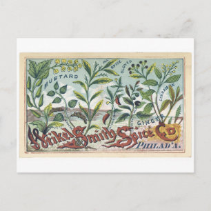 Carte Postale Weikel Smith Spice Co. Phila