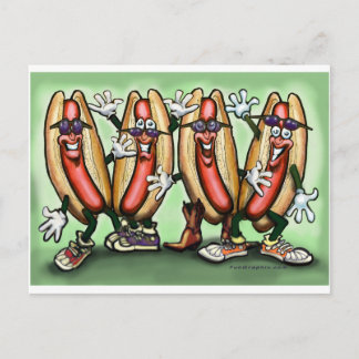 Carte Postale Weiner Party