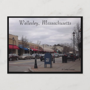 Carte postale Wellesley, Massachusetts