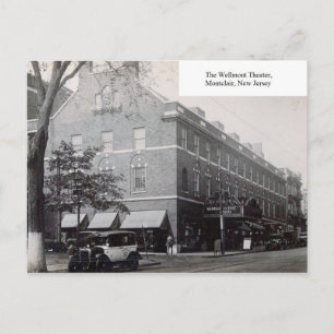 Carte Postale Wellmont Theatre, Montclair, New Jersey, Vintage