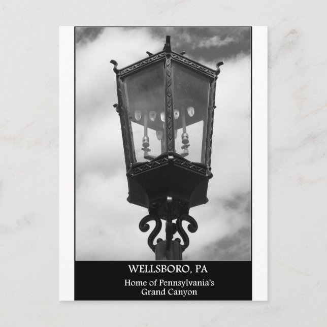 Carte Postale Wellsboro, PA Accueil du Grand Canyon de Pennsylva (Devant)