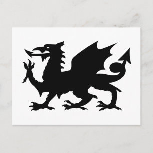 Carte Postale Welsh Dragon